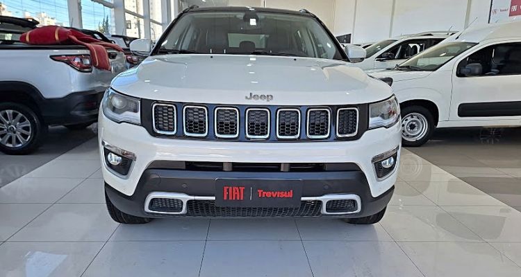 JEEP COMPASS LIMITED D 2.0 DIESEL 2019 BRANCO